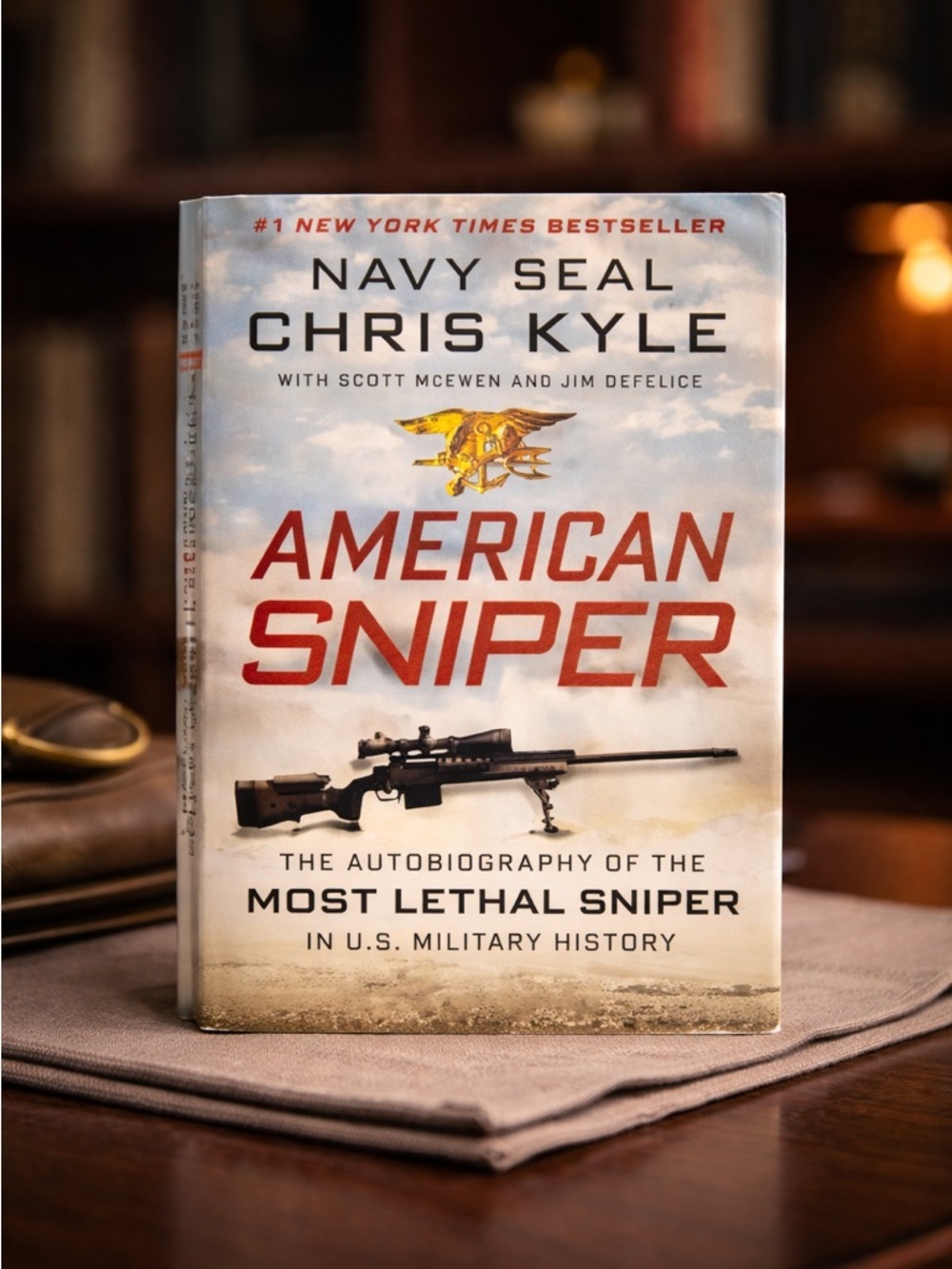 EUC Chris Kyle American Sniper Hard Back Book